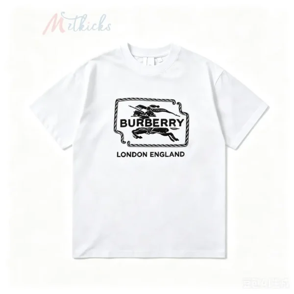 B*rberry London On Land Graphic T-Shirt White