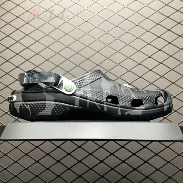 Crocs Classic Clog Camouflage Black Slate Grey