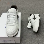 OFF-WHITE Out Of Office OOO Low Tops White Black - Image 7