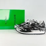 Bottega Veneta Orbit Silver Black - Image 2