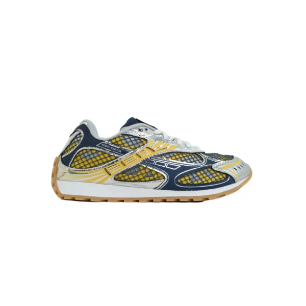Bottega Veneta Orbit Sneaker Blue Yellow