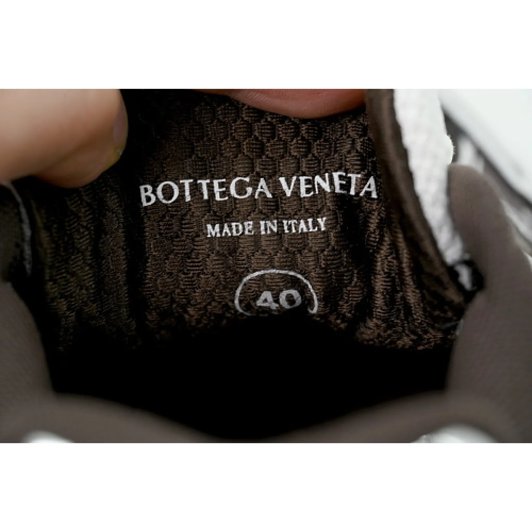 Bottega Veneta Orbit Sneaker 'Fondant Silver' - Image 7