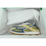 Bottega Veneta Orbit Sneaker Blue Yellow - Image 3